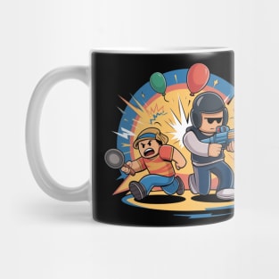 Roblox Kids Noob vs Pro Mug